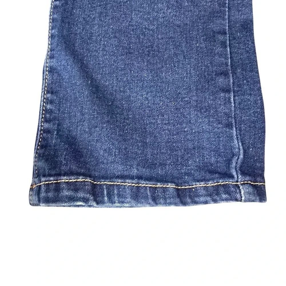 California Vintage Womens Distressed Skinny Jeans  Wash Blue Size 34‎ Distressed